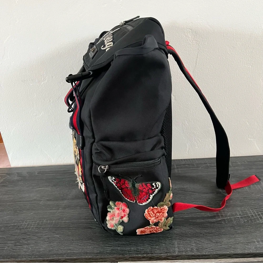 Gucci L'Aveugle Par Amour Embroidered Tech Pack Backpack - Picture 5 of 13